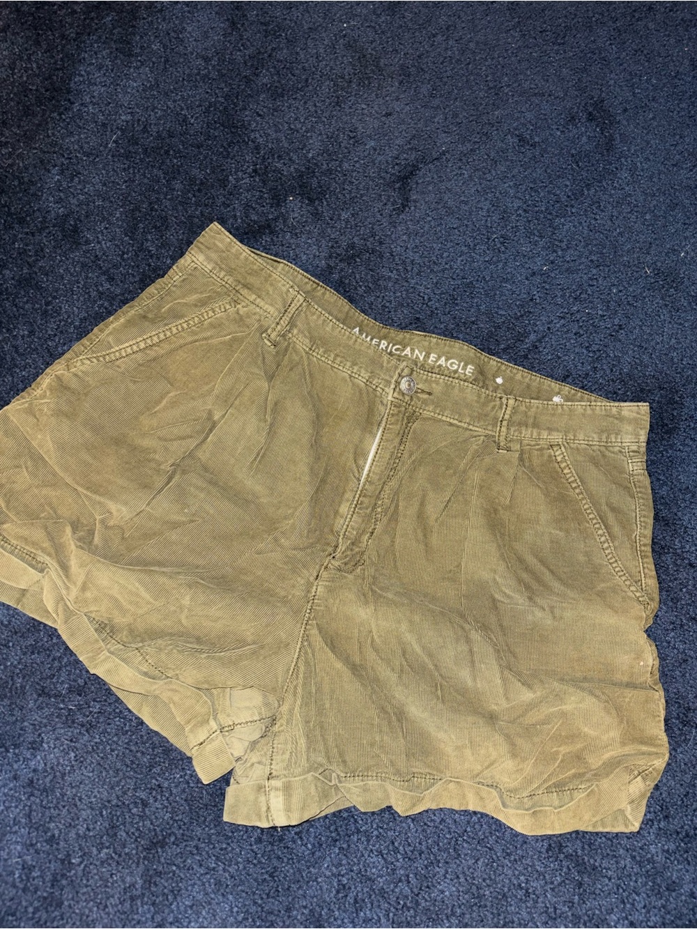 American Eagle Outfitters Olive Utility Bermuda Shorts